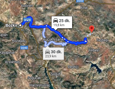 KONYA BOZKIR YELBEĞİ MAH. 3.852M² TARLA  SATILIKTIR - KONYA BOZKIR fotoğraf 5